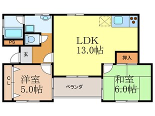 永井ハイツの物件間取画像